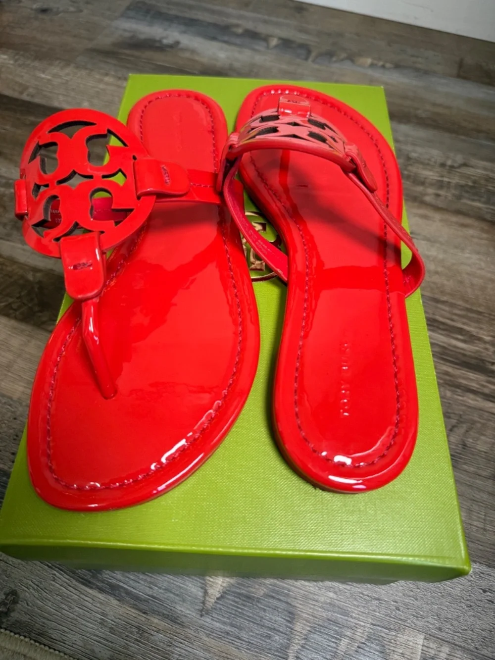 Tory Burch blazing red
